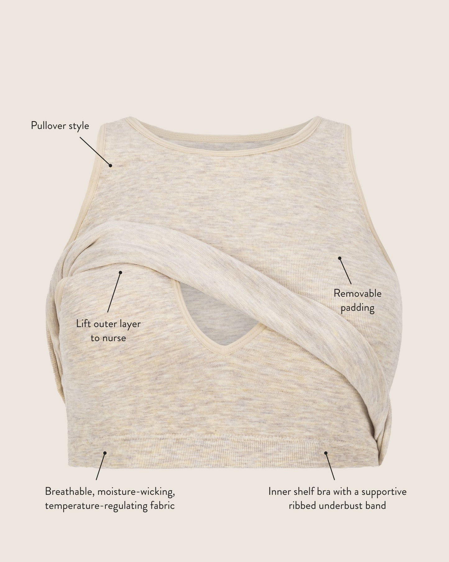 Build Your Own Longline Nursing Bra Top Bundle