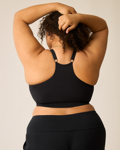 Sublime® Low Impact Nursing Sports Bra | Black