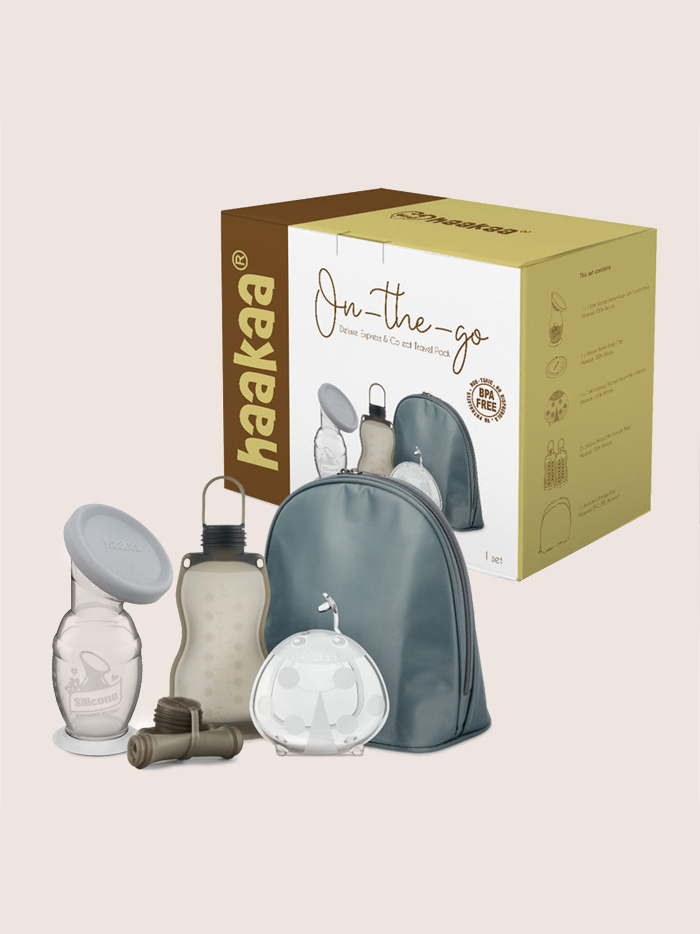 Haakaa - Deluxe Express & Collect Travel Pack