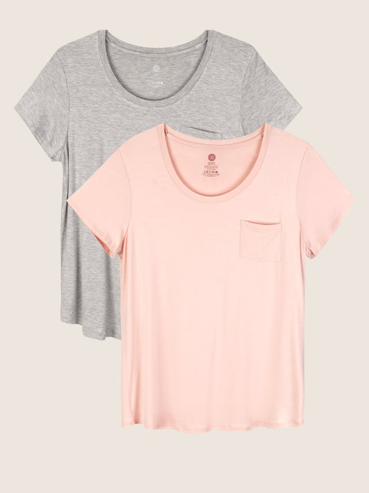 Everyday Nursing T-shirt Pack | Dusty Pink & Grey Heather