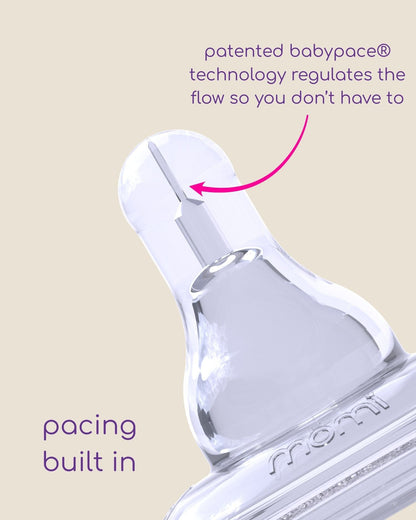 mōmi - breast-like bottle 2-sets, 4oz