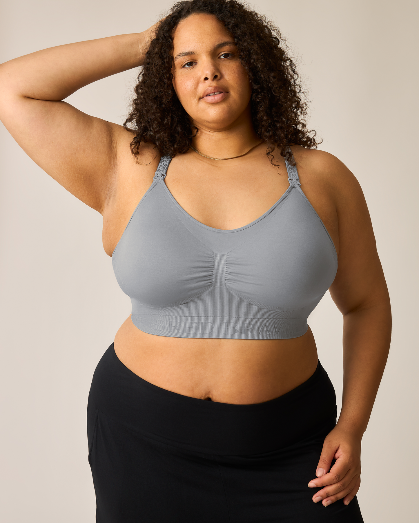 Simply Sublime® Nursing Bra Two-Pack | Black & Grey